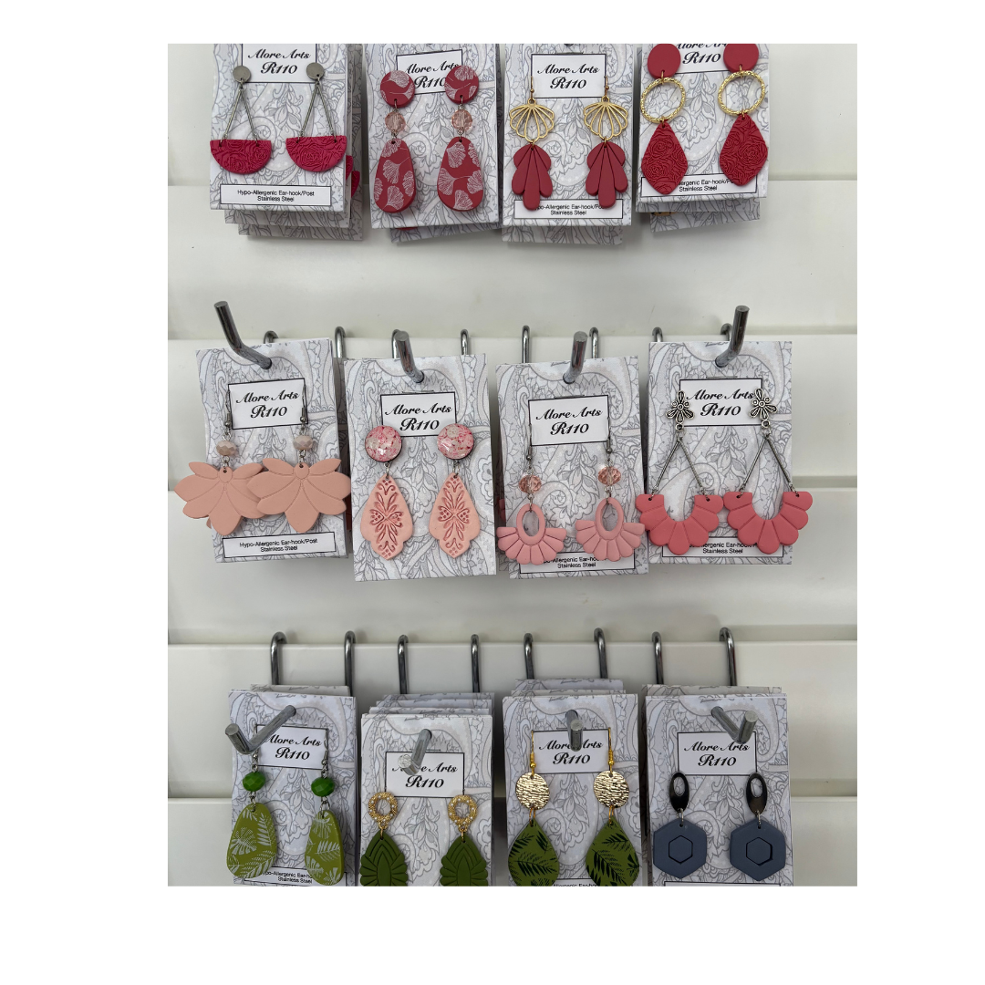 Earrings Clay