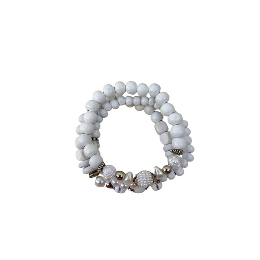Bracelet Set with Whites