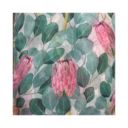 Pink Protea Lightweight Scarf